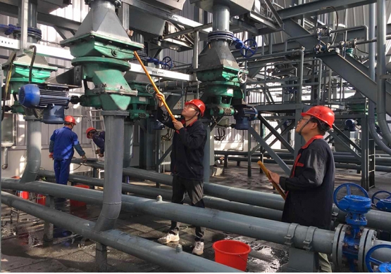 煙臺(tái)項(xiàng)目高效工業(yè)煤粉爐輔機(jī)系統(tǒng)