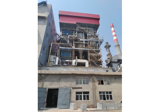 山西75t鍋爐床上煤氣摻燒、床下點火改造項目